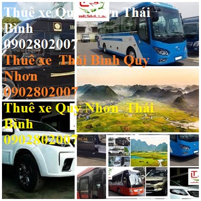 Thue Xe Quy Nhon Thai Binh