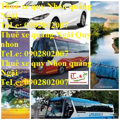 Thue Xe Quy Nhon Quang Ngai