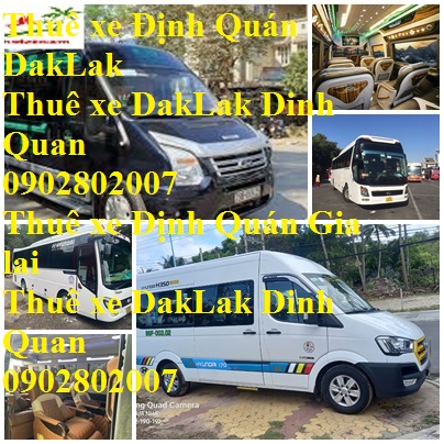 Thue Xe Dinh Quan Daklak