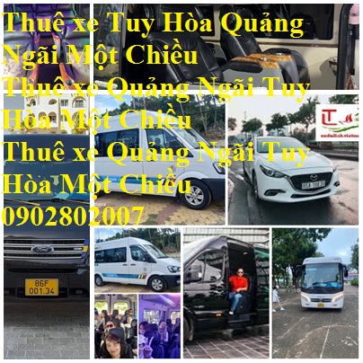 Thue Xe Tuy Hoa Quang Ngai