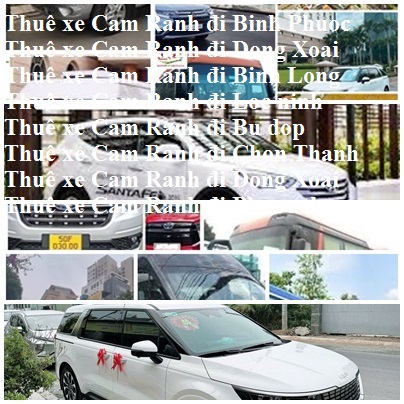 Thue Xe Cam Ranh Binh Phuoc