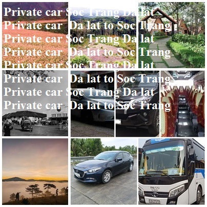 private car Soc Trang Da Lat