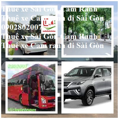 Thue Xe Cam Ranh Sai Gon