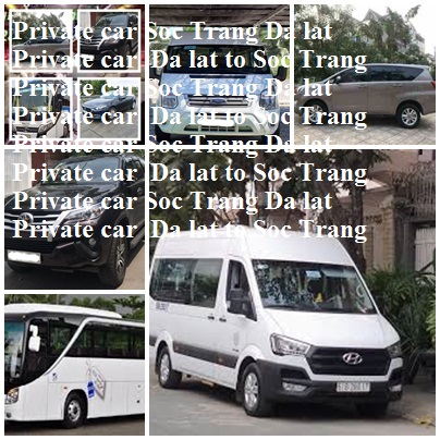 private car Soc Trang Da Lat