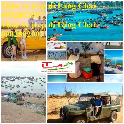 Thuê xe jeep đi Làng Chài