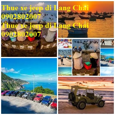 Thuê xe jeep đi Làng Chài