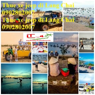 Thuê xe jeep đi Làng Chài