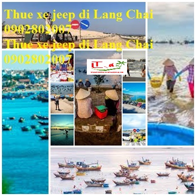 Thuê xe jeep đi Làng Chài