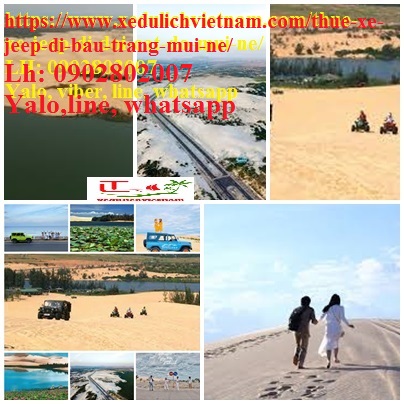 Thuê xe Jeep đi Bầu Trắng