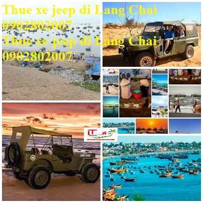 Thuê xe jeep đi Làng Chài