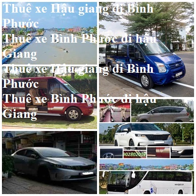 Thue xe Hau Giang Binh Phuoc