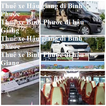 Thue xe Hau Giang Binh Phuoc