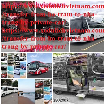 Private car Ho Tram Nha Trang