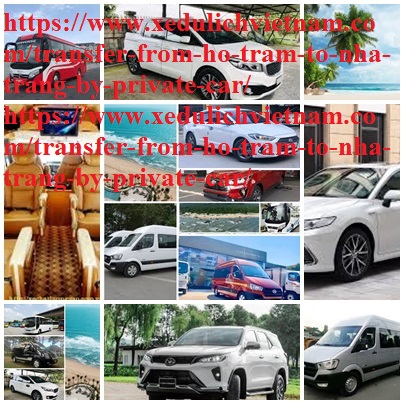 Private car Ho Tram Nha Trang