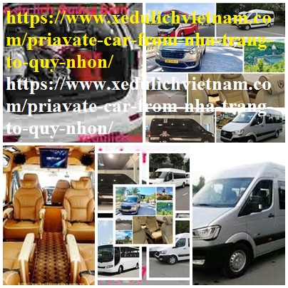 Private car Nha Trang quy Nhon