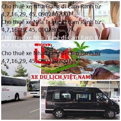 Thue Xe Nha Trang Cam Ranh
