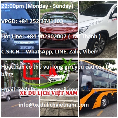 Cho Thuê Xe Hà Nội đi Bình Phước. Xe 4, 7,16, 45, Xedulichvietnam