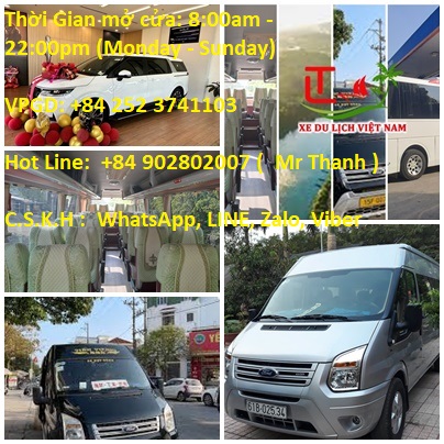 Thuê Xe Hà Nội đi Quảng Ngãi Một Chiều, Xe 4, 7, 16, 29, 45