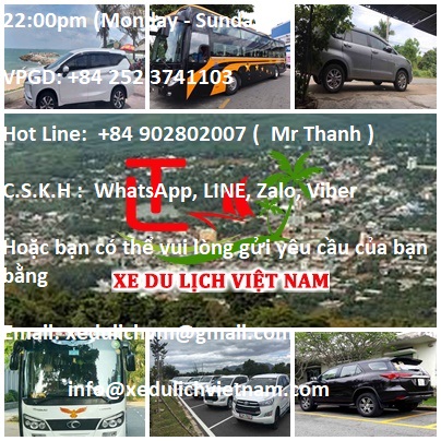 Cho Thuê Xe Hà Nội đi Bình Phước. Xe 4, 7,16, 45, Xedulichvietnam