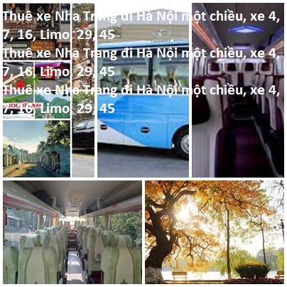 Thue Xe Nha Trang Ha Noi