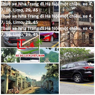 Thue Xe Nha Trang Ha Noi