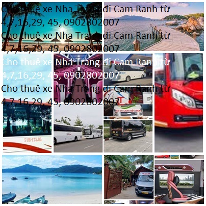 Thue Xe Nha Trang Cam Ranh