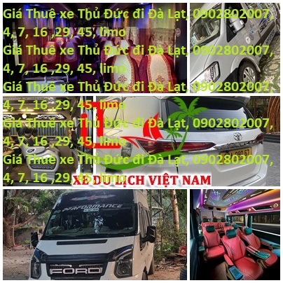 Thue Xe Thu Duc Da Lat