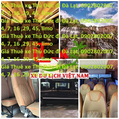 Thue Xe Thu Duc Da Lat