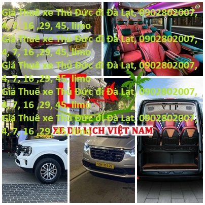 Thue Xe Thu Duc Da Lat