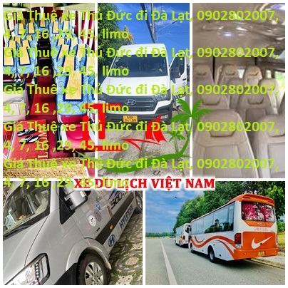 Thue Xe Thu Duc Da Lat