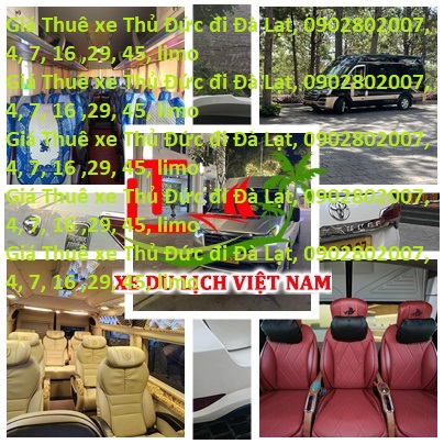 Thue Xe Thu Duc Da Lat