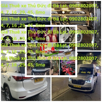 Thue Xe Thu Duc Da Lat