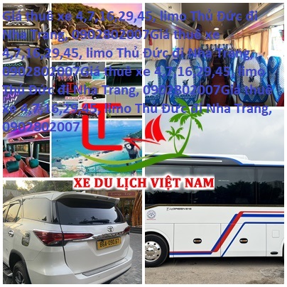 Thue Xe Thu Duc Nha Trang