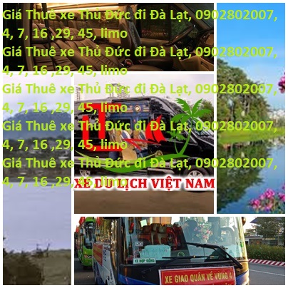 Thue Xe Thu Duc Da Lat