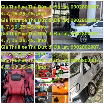 Thue Xe Thu Duc Da Lat