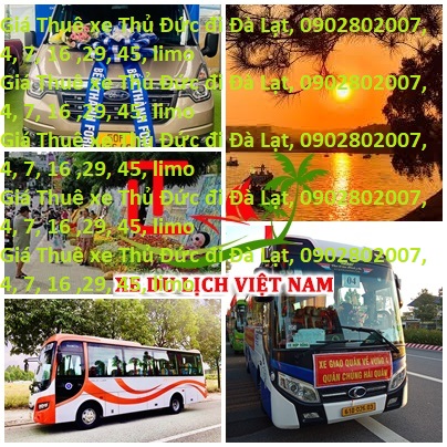 Thue Xe Thu Duc Da Lat