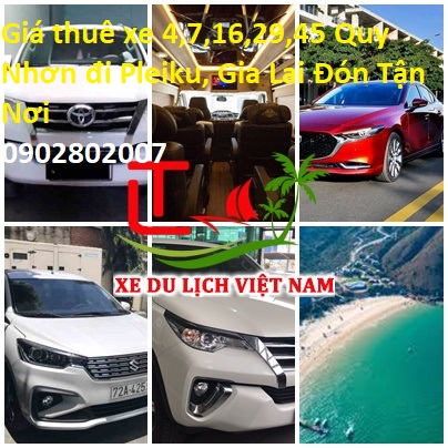 Thue Xe Quy Nhon Pleiku