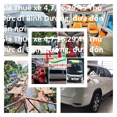 Thue Xe Thu Duc Binh Duong