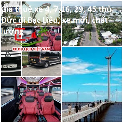 Thue Xe Thu Duc Bac Lieu