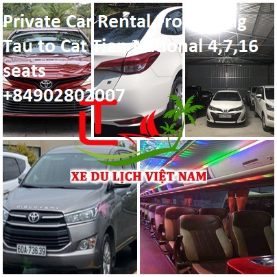 Private Car Vung Tau To Cat Tien