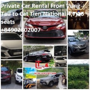 Private Car Vung Tau To Cat Tien