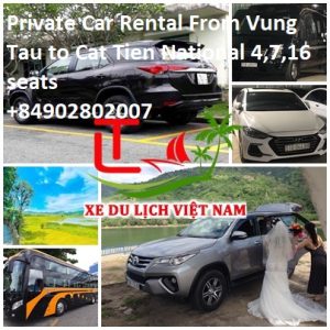 Private Car Vung Tau To Cat Tien
