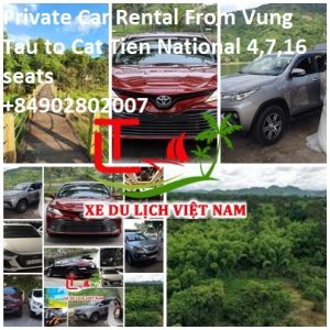 Private Car Vung Tau To Cat Tien