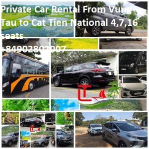 Private Car Vung Tau To Cat Tien