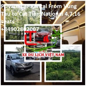 Private Car Vung Tau To Cat Tien