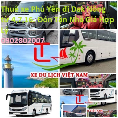 Thue Xe Phu Yen Dak Nong