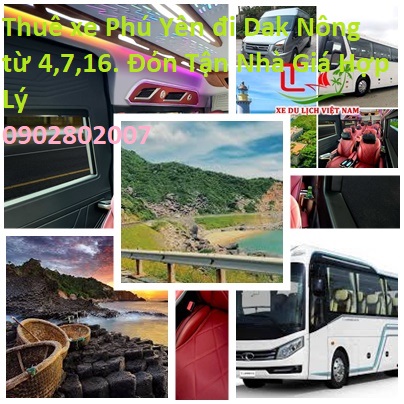 Thue Xe Phu Yen Dak Nong