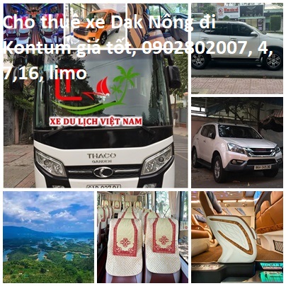 Thue Xe Kontum Dak Nong
