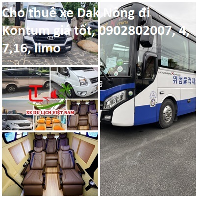 Thue Xe Kontum Dak Nong