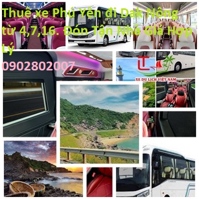 Thue Xe Phu Yen Dak Nong